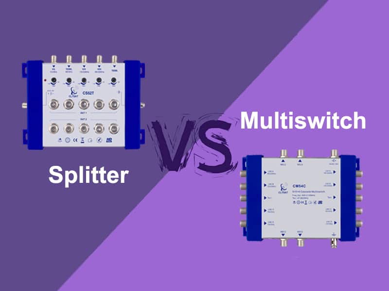 What is the difference between splitter and multiswitch